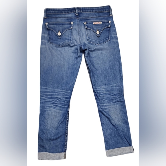 Hudson Bacara straight flood cuffed jeans, size 26 - Picture 9 of 10